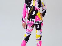 Термокомплект трикот. для девочек: фуфайка (футболка) с длин. рук, брюки для эпизод. использования