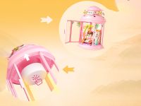 HK118 Конструктор Розовый фонарь