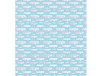 Упаковочная бумага глянцевая MESHU "Happy Birthday" 70*100 см 80 г