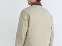 Утеплённая куртка из канваса, Бежевый