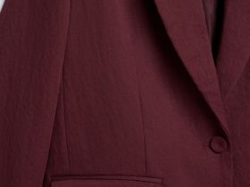 Однобортный жакет, Фиолетовый