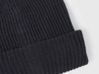 Шапка с отворотом, Синий