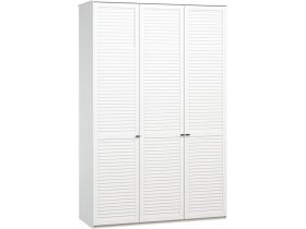 Распашной шкаф Монмарт 3-120x220 Белый