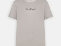 Футболка из мерсеризованного хлопка с принтом