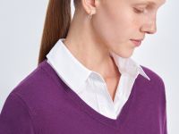 Джемпер с v-образным вырезом