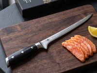 Кухонный нож Филейный FISSMAN Bujo, сталь Damascus