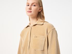 Женская рубашка Lacoste свободного кроя