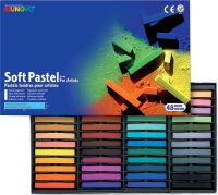 Набор сухой пастели Mungyo "Soft Pastel" 48 цв, мягкая, квадратная, в картонной коробке