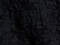 Кружевной лонгслив с завязками для девочек, Черный