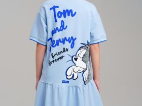 Платье трикотажное для девочек