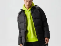 Мужская длинная куртка-пуховик Lacoste