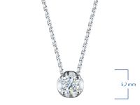 Колье из белого золота э4712кл05220852