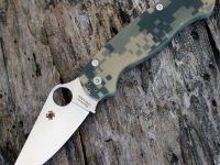 Складной нож Spyderco Para Military 2, сталь CPM® S45V™, рукоять G10, камуфляж (Digi Camo)