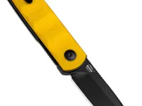 Складной нож Kizer Bamboo, сталь Nitro-V, рукоять G10, желтый