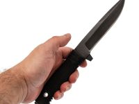 Походный нож Ефрейтор, сталь 65Г, рукоять резина