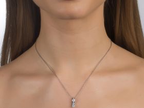 Классическая подвеска из серебра э0612пд12190140_white