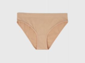 Бесшовные трусы-брифы, Бежевый