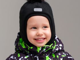 Шапка детская трикотажная для мальчиков