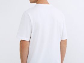Футболка с принтом, Белый