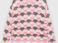 Джемпер свободного силуэта с шерстью