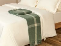 Плед Striscia calda, зеленый