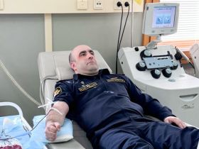В Якутске работники колонии-поселения сдали кровь