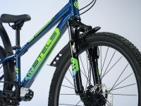 Подростковый велосипед Stels Navigator 400 MD 24, год 2025, цвет Черный-Желтый, ростовка 12