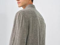 Рубашка с длинным рукавом, Коричневый