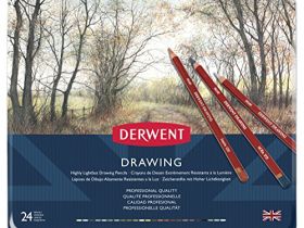 Набор карандашей цветных Derwent "Drawing" 24 цв в метал кор