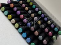 Набор маркеров акриловые металлик, двусторонние Languo, 48 цветов