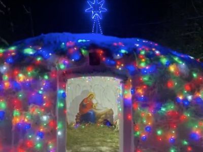 Рождественские вертепы установили в Алданском районе