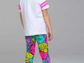 Брюки трикотажные для девочек (легинсы)