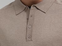 Джемпер-поло с шерстью