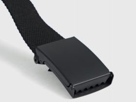 Текстильный ремень с автоматической пряжкой, Черный