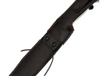 Туристический нож Kizlyar Supreme Bastardo TW, сталь 420HC, рукоять орех