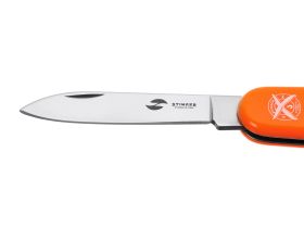 Нож перочинный Stinger 90 мм, 2 функции, оранжевый