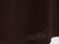 Трикотажное поло из вискозы, Коричневый