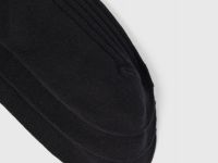 Носки в рубчик, 3 пары, Черный