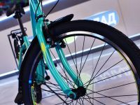 Подростковый велосипед Stels Miss 4300 V 24 V010, год 2025, цвет Зеленый, ростовка 14