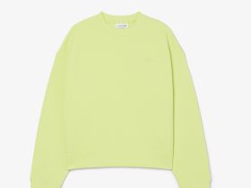 Женская двусторонняя толстовка Lacoste оверсайз