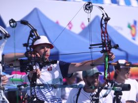 Сильнейшие лучники вступили в борьбу за медали чемпионата России в Якутске