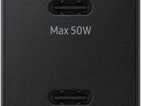 Сетевое зарядное устройство Samsung T5020 50Вт Double Type-C черный