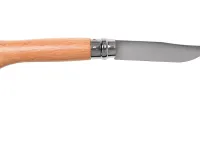 Складной нож Opinel №8, нержавеющая сталь, рукоять из бука, блистер