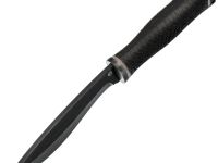 Нож Ворон, сталь 65Г, армейский нож, рукоять резина