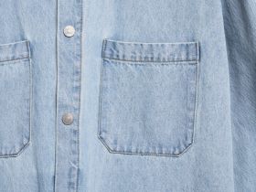 Джинсовая рубашка, Голубой