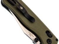 Складной нож Kizer Drop Bear 2, сталь Nitro-V, рукоять микарта, зеленый