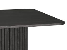 Кухонный стол Хилл 120x120 Древесный черный