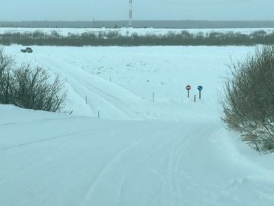 В Якутии открыли автозимник через реку Амгу до 3 тонн