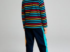 Комплект трикотажный для мальчиков: фуфайка (футболка), брюки