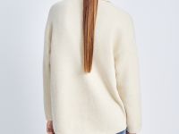 Кардиган свободного силуэта с отложным воротником